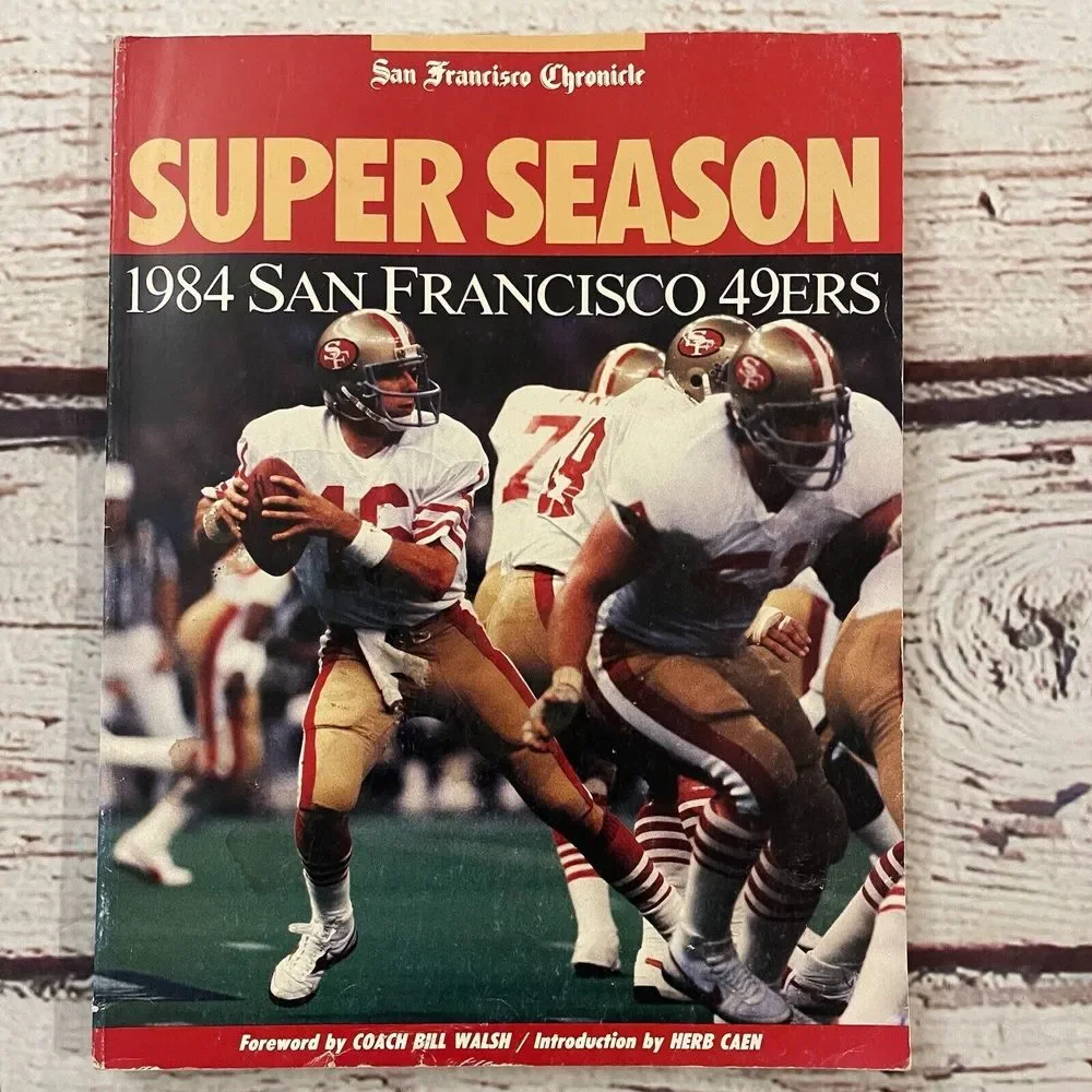 SUPER SEASON 1984 SAN FRANSCISCO 49ERS‎ JOE MONTANA NFL